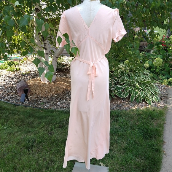 stunning VINTAGE GLAMOUR NIGHTGOWN M - Picture 5 of 7
